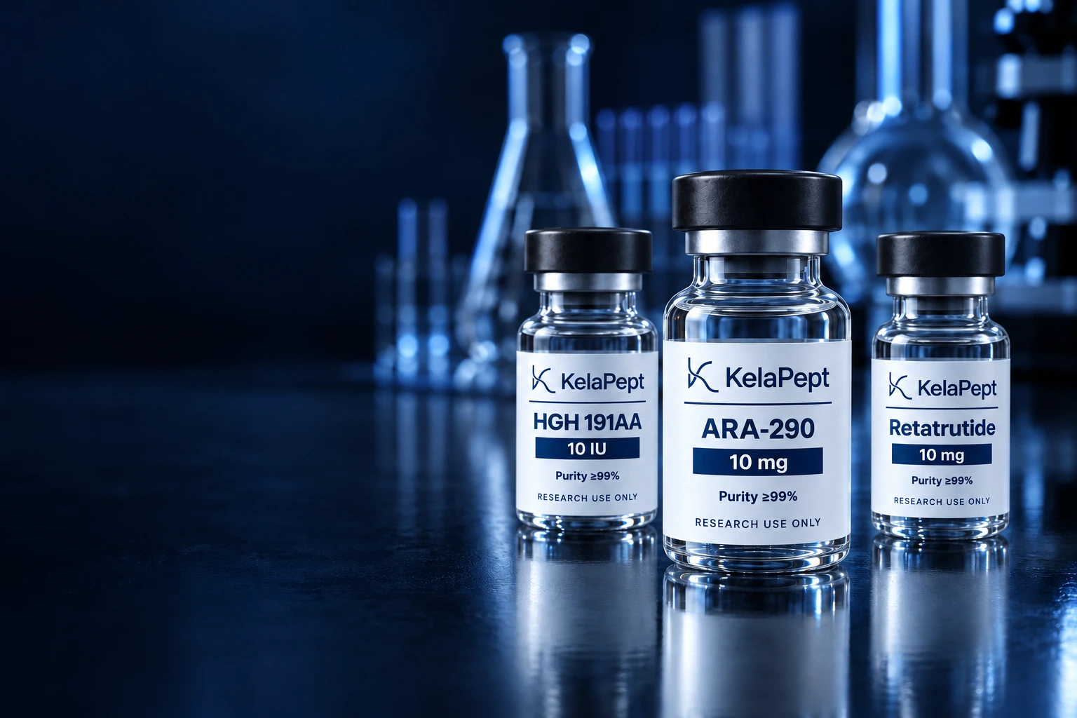 KelaPept research vials